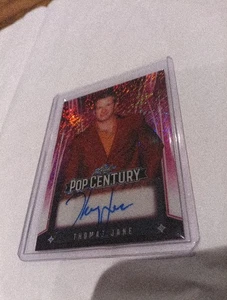 2025 Leaf Pop Century Thomas Jane Pink #9/10 Auto Autograph Card Punisher Rare - Bild 1 von 7