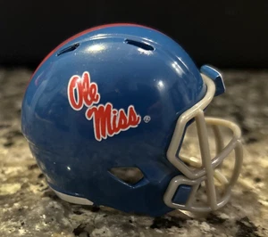 Ole Miss Rebels Mississippi Mini Helmet 2” Pocket Pro Riddell Speed Style 2018 - Picture 1 of 7