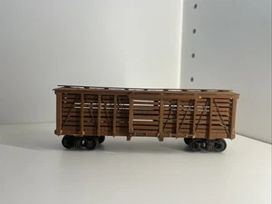 vagoni treno in legno scala ho vintage - Foto 1 di 11
