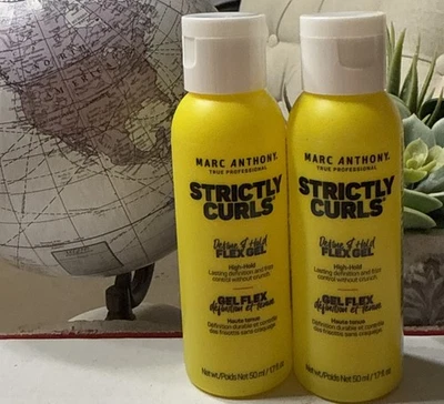 2X MARC ANTHONY Strictly Curls Define & Hold Flex Gel 1.7 FL OZ Each NWOB (Td5) - Image 1 of 4