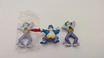 Figuras de acción de PVC Joker and Penguin Applause 1989 DC Comics Batman Villans Foto 1 de 4