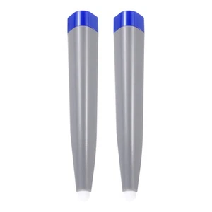 2 pièces stylos à écran infrarouge tactile tableau blanc stylet optique, gris et bleu - Photo 1/6