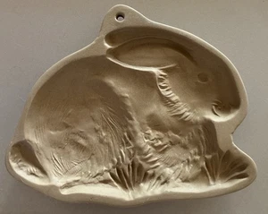 Vintage  Brown Bag Cookie Art Mold,  RABBIT 1983, (6.5 x 5”) - Picture 1 of 8