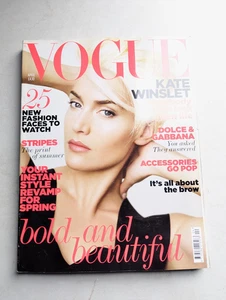 VOGUE April 2011  Kate Winslet cover by Mario Testino - Bild 1 von 3