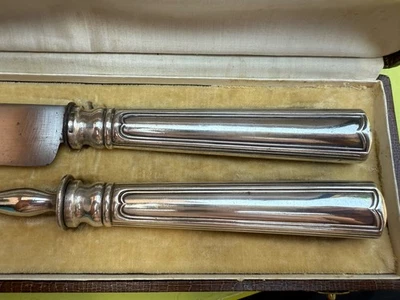 ARGENTERIE SERVICE A DÉCOUPÉ POINÇON CHRISTOFLE - Photo 1/4