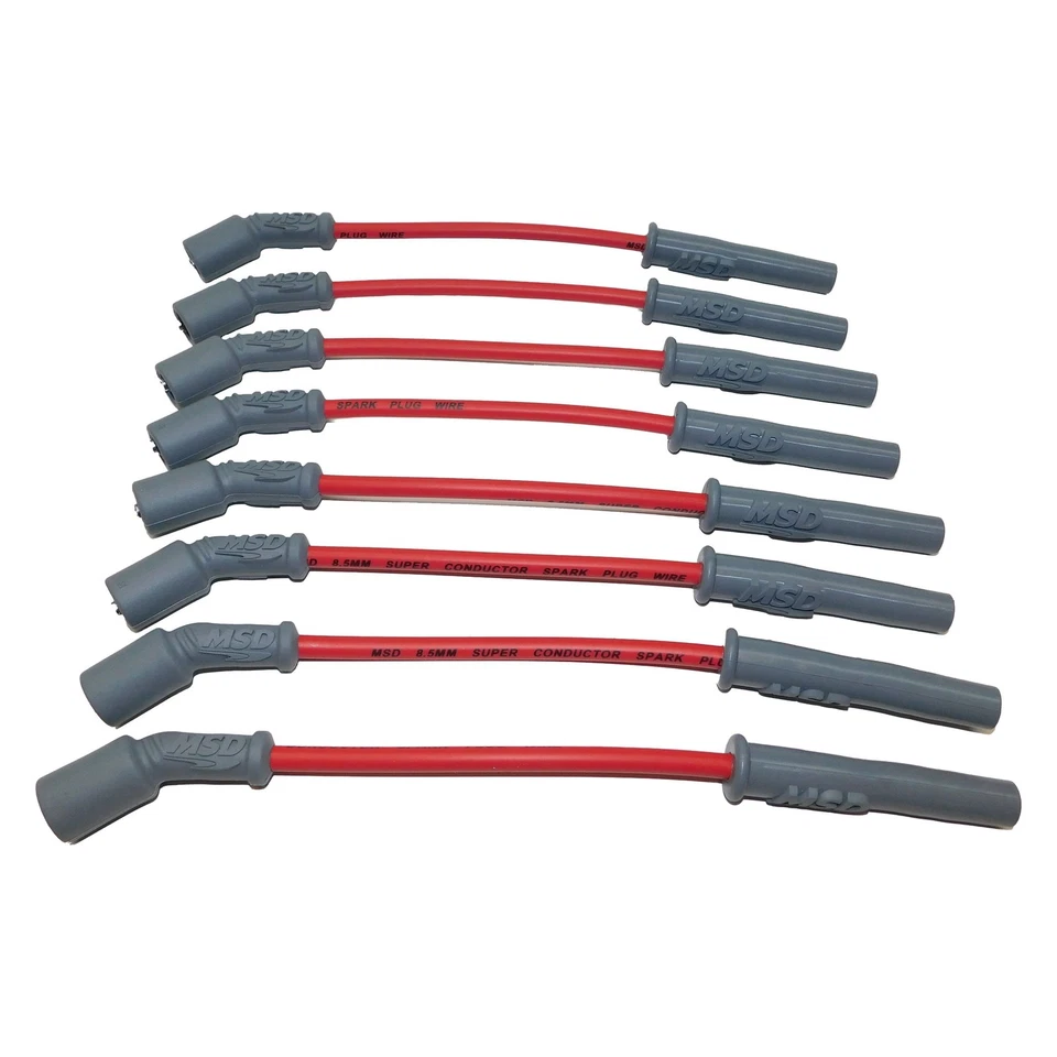MSD 32829 Super Conductor Spark Plug Wire Set Chevy Small Block V8 Foto 1 de 4