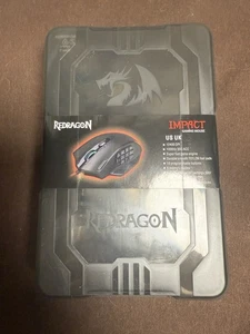 Redragon M908 Impact RGB LED MMO Gaming Mouse with 12 Side Buttons - Picture 1 of 4