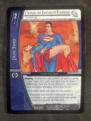 VS System DJL-174 Crisis On Infinite Earths DC Justice League of America NM/LP - Image 1 of 2