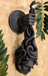 Ebros Greek Goddess Medusa Hanging from Perseus Hand Wall Decor Plaque 12.25" H - Picture 1 of 9