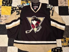 AHL Wilkes Barre/Scranton Penguins Derrick Pouliot Game Worn Jersey