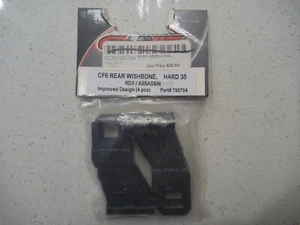 Vintage Rc CorallyCF6 Rear Wishbone Hard 35RDX Assassin 4Pc Cor790704 - Picture 1 of 1