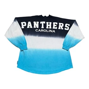 Fanatics Pro Line Carolina Panthers Long Sleeve Ombré Shirt Women’s Medium - Picture 1 of 6