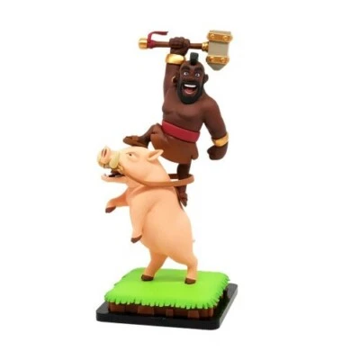 Authentic Official Supercell Clash Royale Clash of Clans Hog Rider PVC Figure