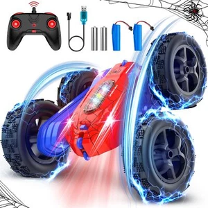 Remote Control Car Double-Sided 360 ° Flipping Rotating RC Car RC Stunt Car w... - Picture 1 of 8
