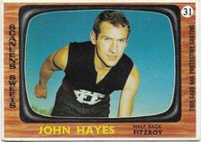 1967 Scanlens (31) John HAYES Fitzroy #