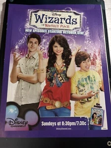 2008 Print Ad For Disneys Wizards Of Waverly Place With Selena Gomez - Picture 1 of 5
