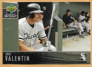 JOSE VALENTIN CHICAGO WHITE SOX #122 - UPPER DECK FIRST PITCH 2004 - Picture 1 of 2