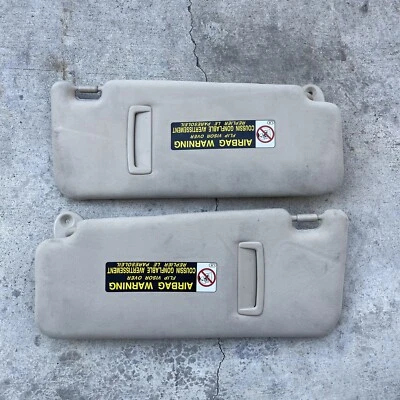 2006-2008 Lexus IS250 IS350 Sun Visor Sunvisor Left Right Set OEM - Image 1 of 4