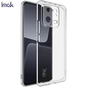 IMAK Clear Shockproof Silicone Soft TPU Cover phone Case For Xiaomi 13 / 13 Pro - Picture 1 of 14