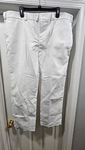 US MILITÄR HOSE KRANKENHAUS DIENST UNIFORM SANITÄTSASSISTENT WEISS HOSE 44X30 - Bild 1 von 6