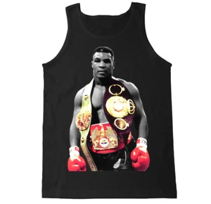 CAMISETA SIN MANGAS THE CHAMP TYSON BOXING DEPORTE LEYENDA RETRO CLÁSICA HIP HOP RAP MMA CREED - Imagen 1 de 2