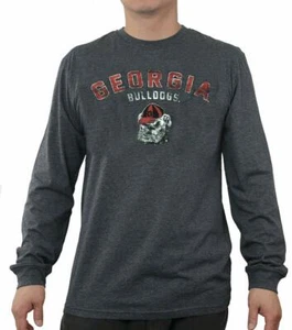 Camiseta Georgia Bulldogs Carbón Heather Para Hombre Núcleo Mangas Largas - Imagen 1 de 5