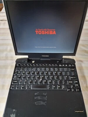 Toshiba Portege P4000 Vtg Laptop 12.1" No Hdd Untested Read Description - Image 1 of 4