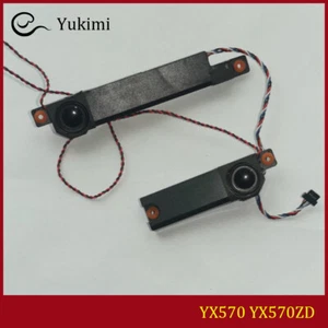 POUR ASUS YX570 YX570ZD YX570Z Ordinateur Portable Noir Corne Intégrée Gauche Droit Haut Parleur - Photo 1/3