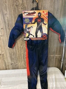 Disfraz de Halloween Spiderman Miles Morales Niños Pequeño 4-7 con Máscara Niño Marvel - Imagen 1 de 5