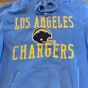 '47 Brand Los Angeles Chargers Embroidered Hoodie Adult Size Small - Picture 1 of 5