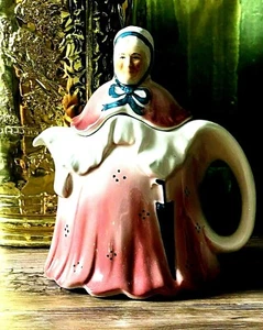 Vintage Ceramic Little Old Lady Tony Wood Novelty Teapot - Picture 1 of 9