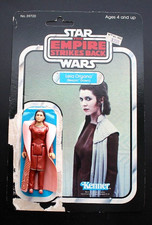 Vintage Star Wars 1980 ESB Princess Leia Organa Bespin 31 Back Card Punched