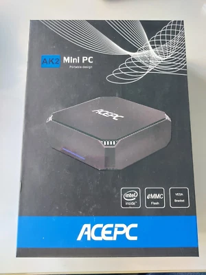 ACEPC AK2, mini pc, RAM 8 Gb, ROM 128 Gb, processore Intel inside, windows 10 - Immagine 1 di 4