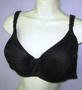 Reggiseno premaman allattamento tg 42D Nurture by Lamaze nero pizzo più morbido nuovo con etichetta 42 D - Foto 1 di 3