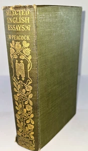 Selected English Essays chosen by W Peacock 1903 2nd Impression Book 102 - Picture 1 of 12
