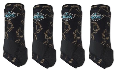 Professional's Choice 2xCool Horse Botas Deportivas Valor Paquete de 4 PC Caballo L Grande Pro Foto 1 de 4