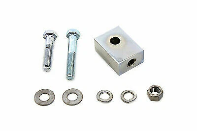 Bloque de montaje de faros cromado Harley Davidson por V-Twin Bates  Foto 1 de 1