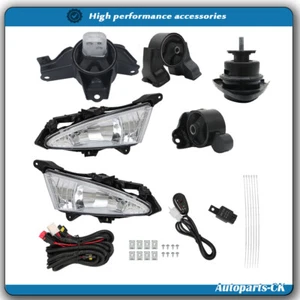 Conjunto de luces antiniebla 4 piezas de montaje de motor y derecha + izquierda para Hyundai Elantra 2007-2010 - Imagen 1 de 15