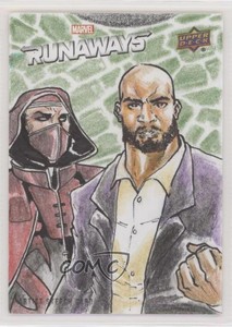 2020 Upper Deck Marvel Runaways Sketch Cards 1/1 Rain Lagunsad #SKT Auto 0f1g