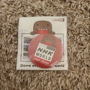 Pin Domo NHK World nuevo raro envío gratuito - Imagen 1 de 2