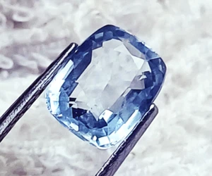 3.55 Ct Untreated Unheated 100% Natural Aquamarine Loose Gemstones Certified - Picture 1 of 6