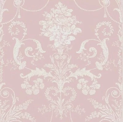 NEW Laura Ashley Josette Amethyst Wallpaper 113381 - Image 1 of 4