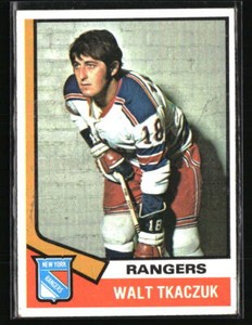 Walt Tkaczuk 1974 Topps #119  Hockey Card