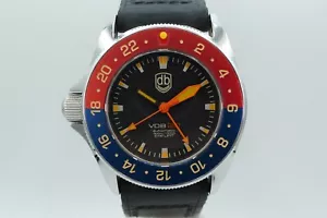 VINTAGE VDB 2020 KAMPFSCHWIMMER GMT PEPSI 300M DIVER 46MM MILITARY SWISS ETA - Picture 1 of 9