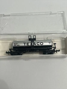 N Scale Model Power Texaco Single Dome Tank Car TCX Rd No. 6305 Model Train - Picture 1 of 5