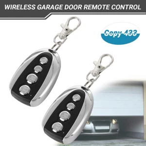 2PCS Remote Control Backup Key Sliding Garage Gate Opener Automatic 433.92 MHZ - Picture 1 of 12