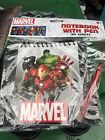 Marvel Avengers Notebook Stationery Set With Pen 40 Sheets New