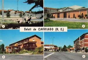 23-131B) SALUTI DA CAVRIAGO VEDUTINE DANCING CAPRICE REGGIO EMILIA - Imagen 1 de 2
