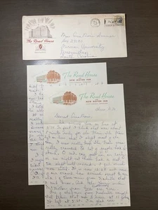 2 Jan 1964 The Read House & New Motor Inn Chattanooga Tn Letter & Envelope B49 - Picture 1 of 8