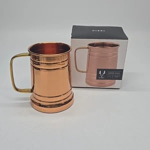 Copper Mule Cup Mug Tankard Brass Handle Barware Drinkware Coppercraft NEW 22 Oz - Picture 1 of 12
